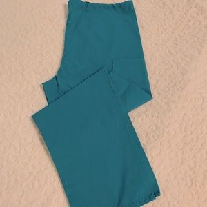 White Swan Drawstring Unisex Scrub Bottoms Size S